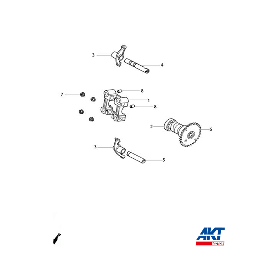 Eje Levas Balancines