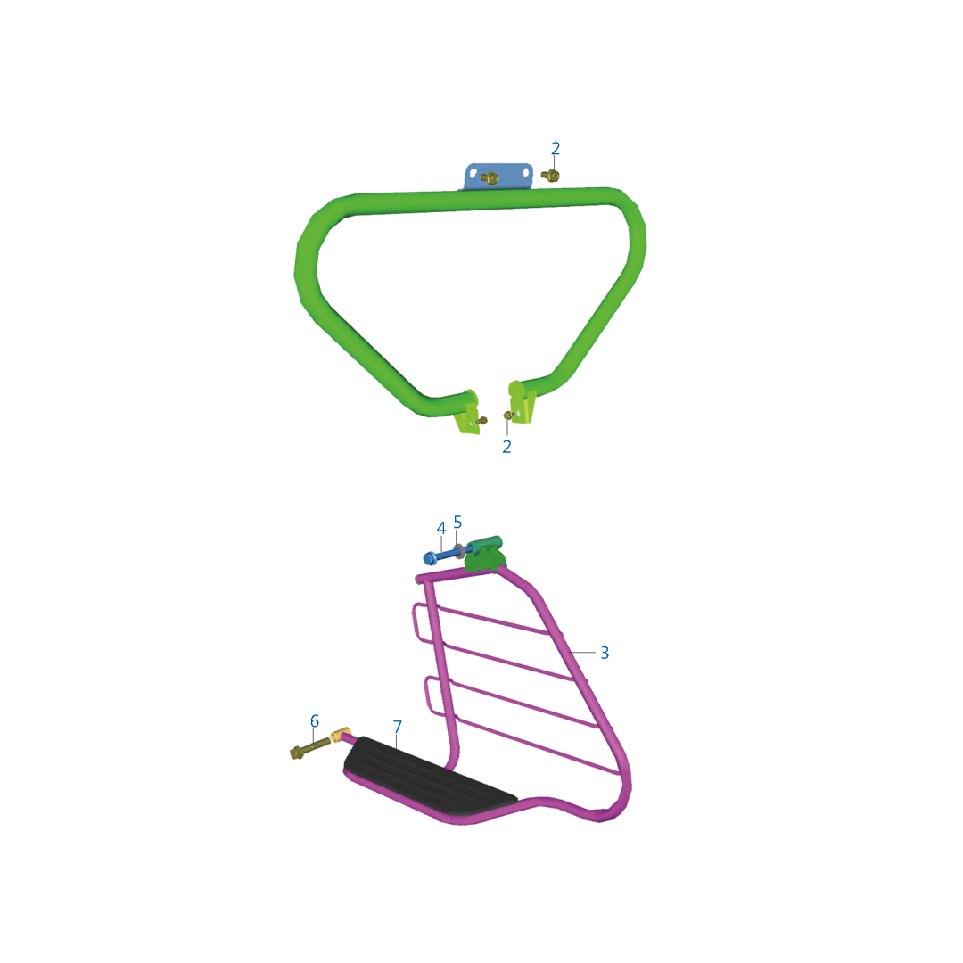 Accesorios - Defensa Pierna Sari