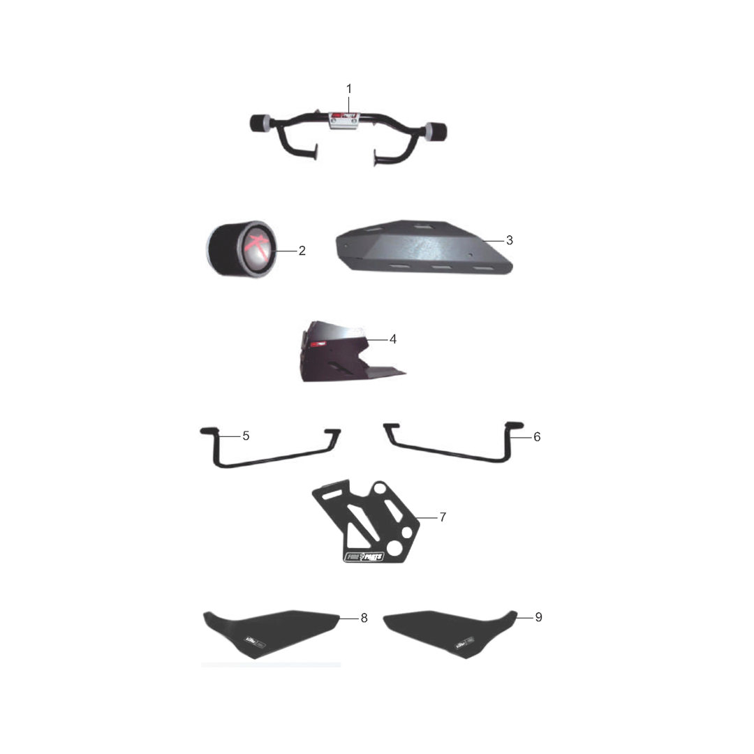 Accesorios Pulsar Racing