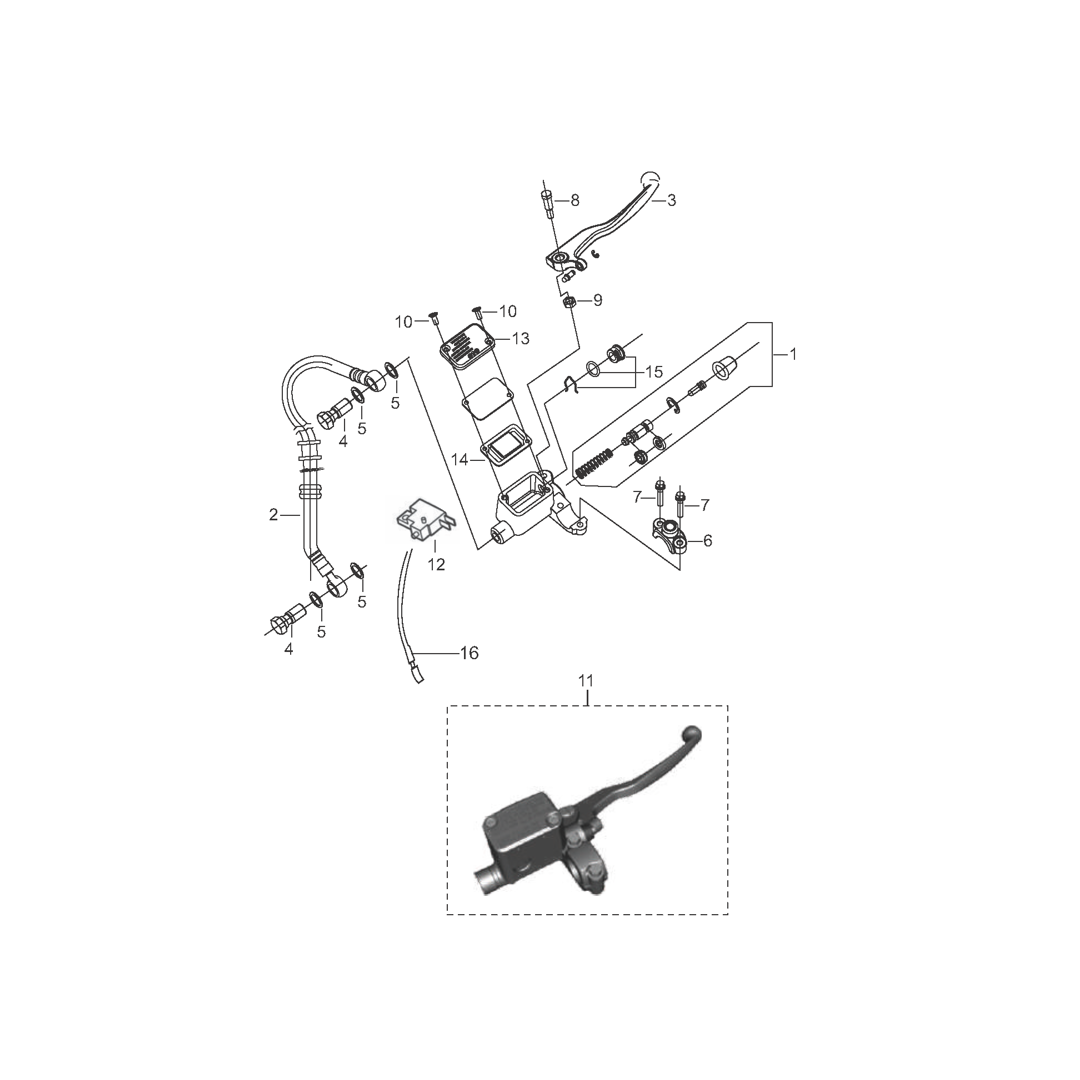 Bomba Freno Delantero