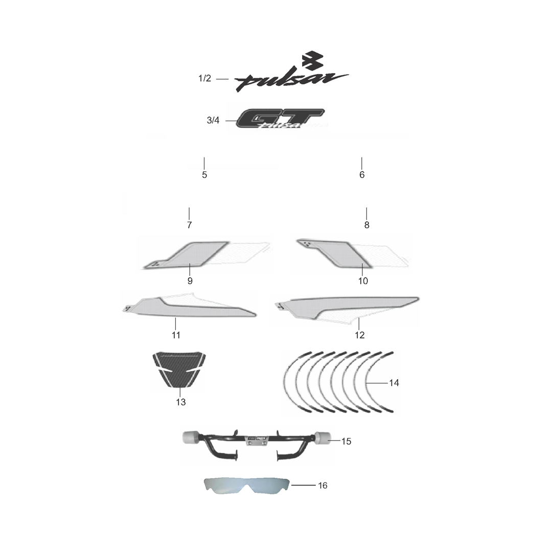 Calcomanias Y Accesorios Pulsarmania