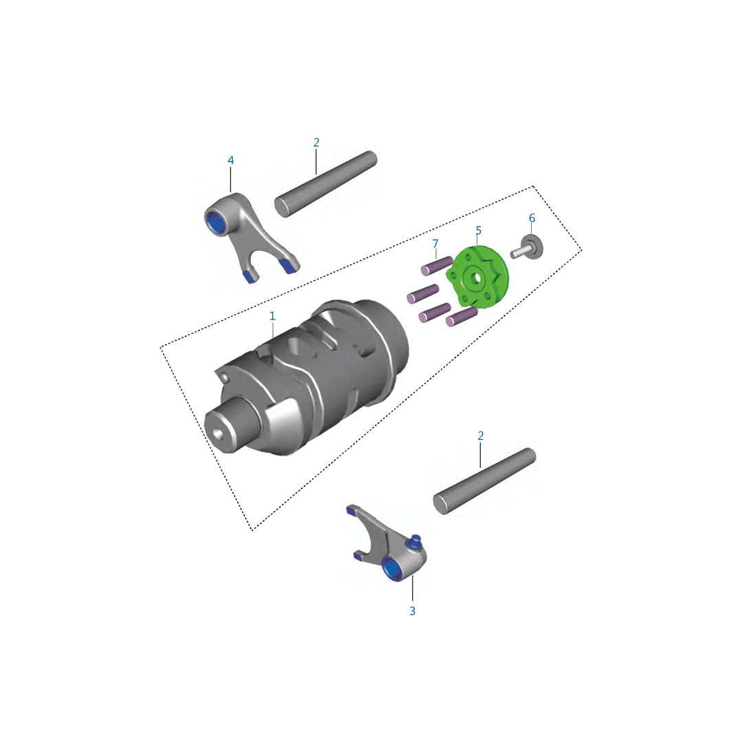 Cilindro Selector Horquillas