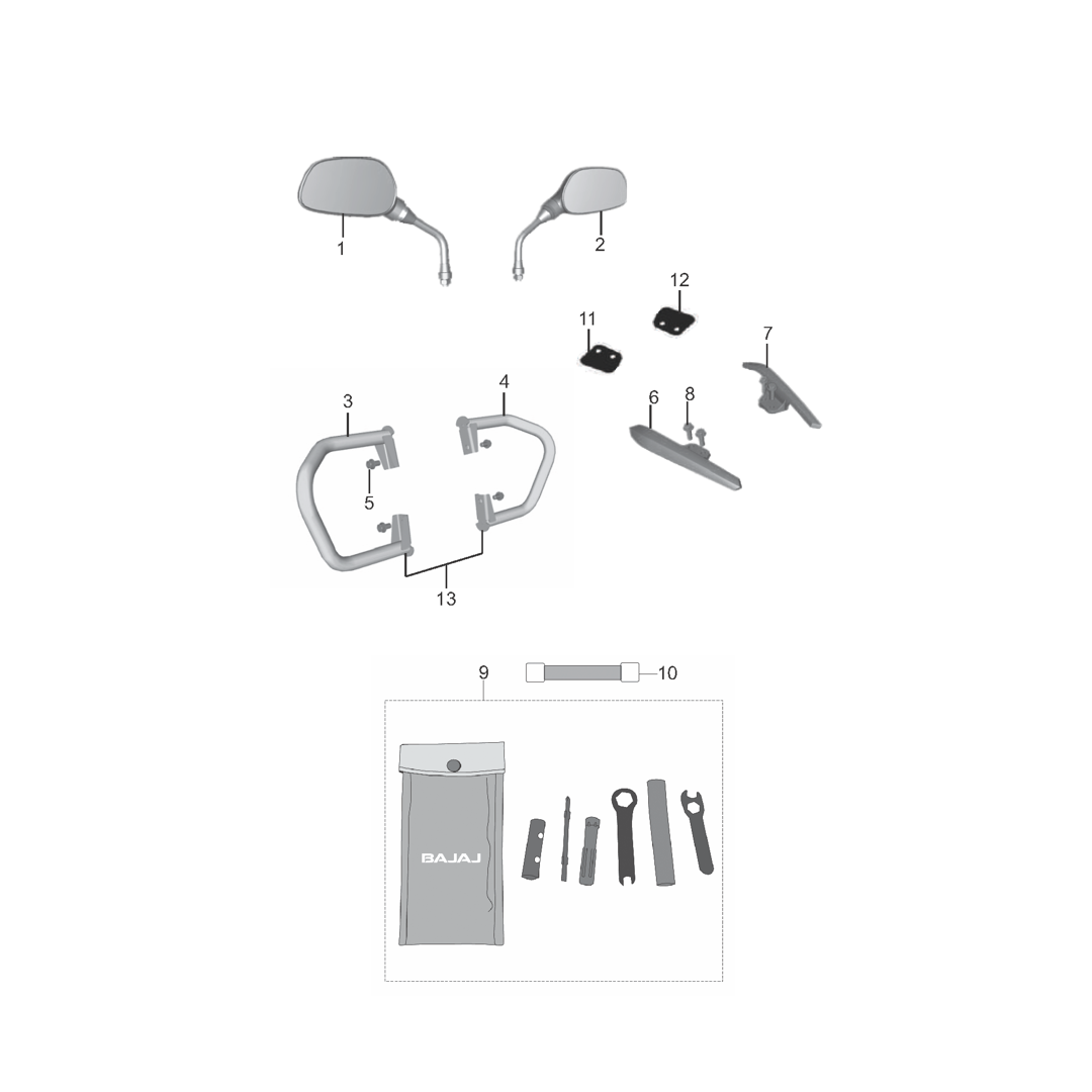 Espejos Defensa Herramienta