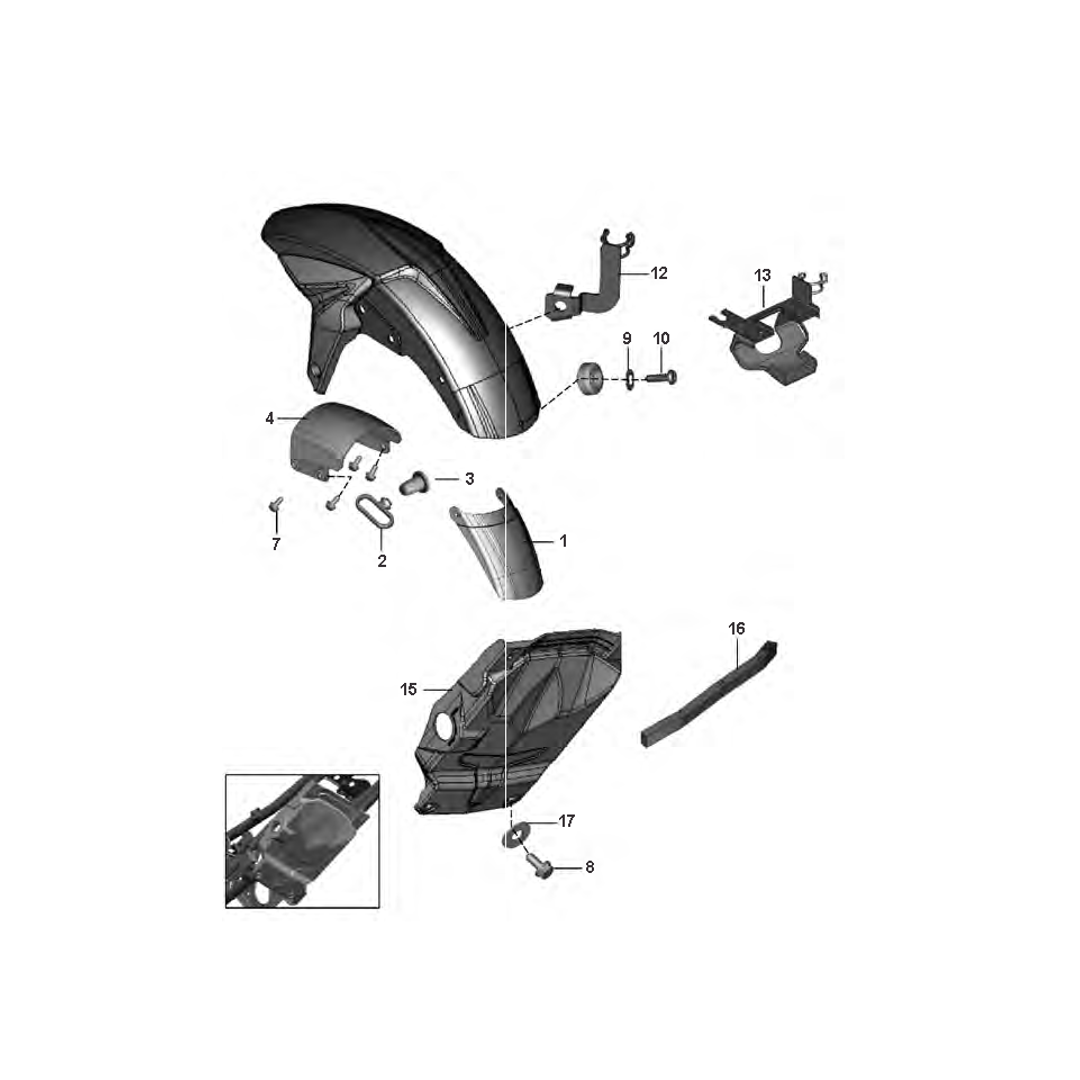 Guardabarro Delantero Y Trasero