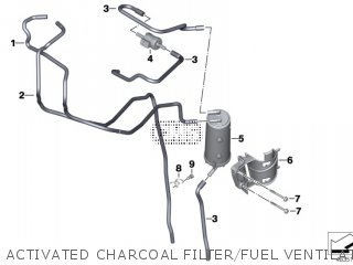 Diagrama ACTIVATED CHARCOAL FILTER/FUEL VENTILAT