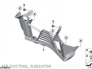 Diagrama AIR DUCTING, RADIATOR