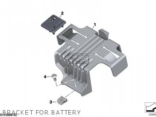 BRACKET FOR BATTERY
