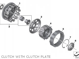 CLUTCH WITH CLUTCH PLATE