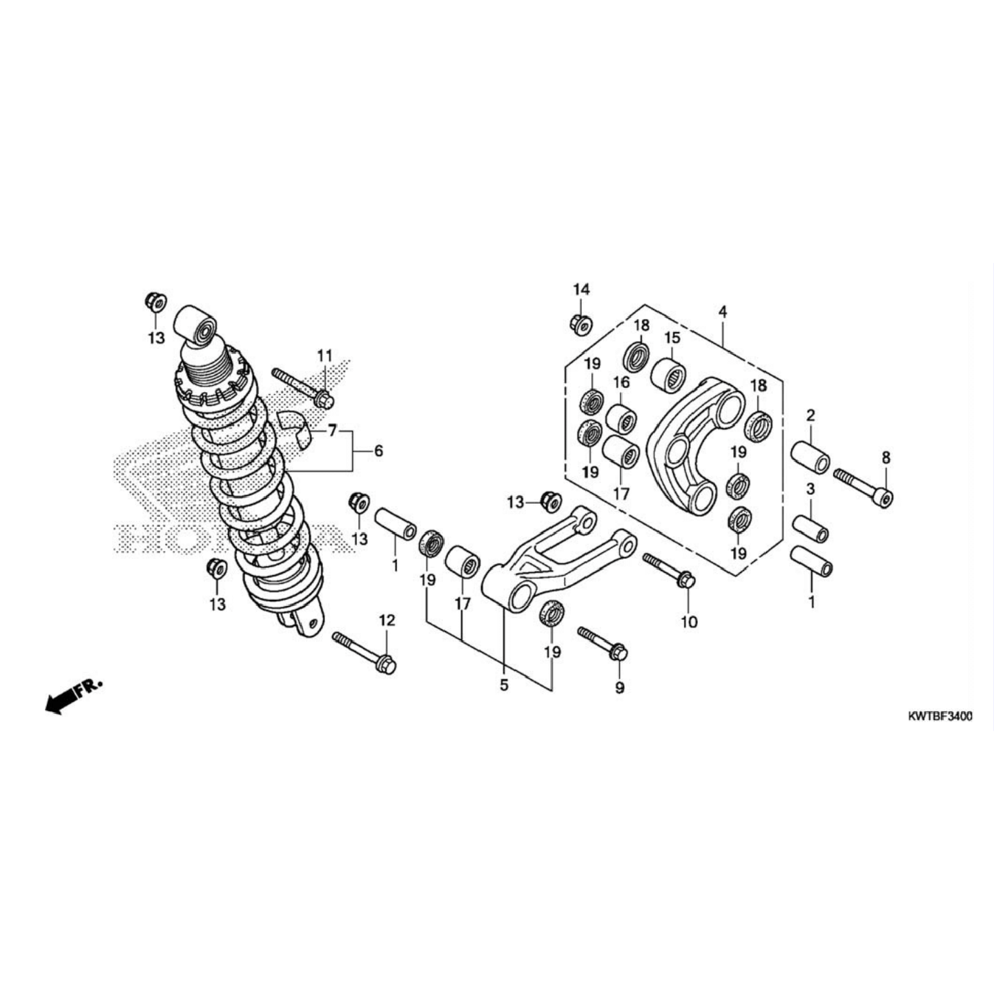 Amortiguador Trasero