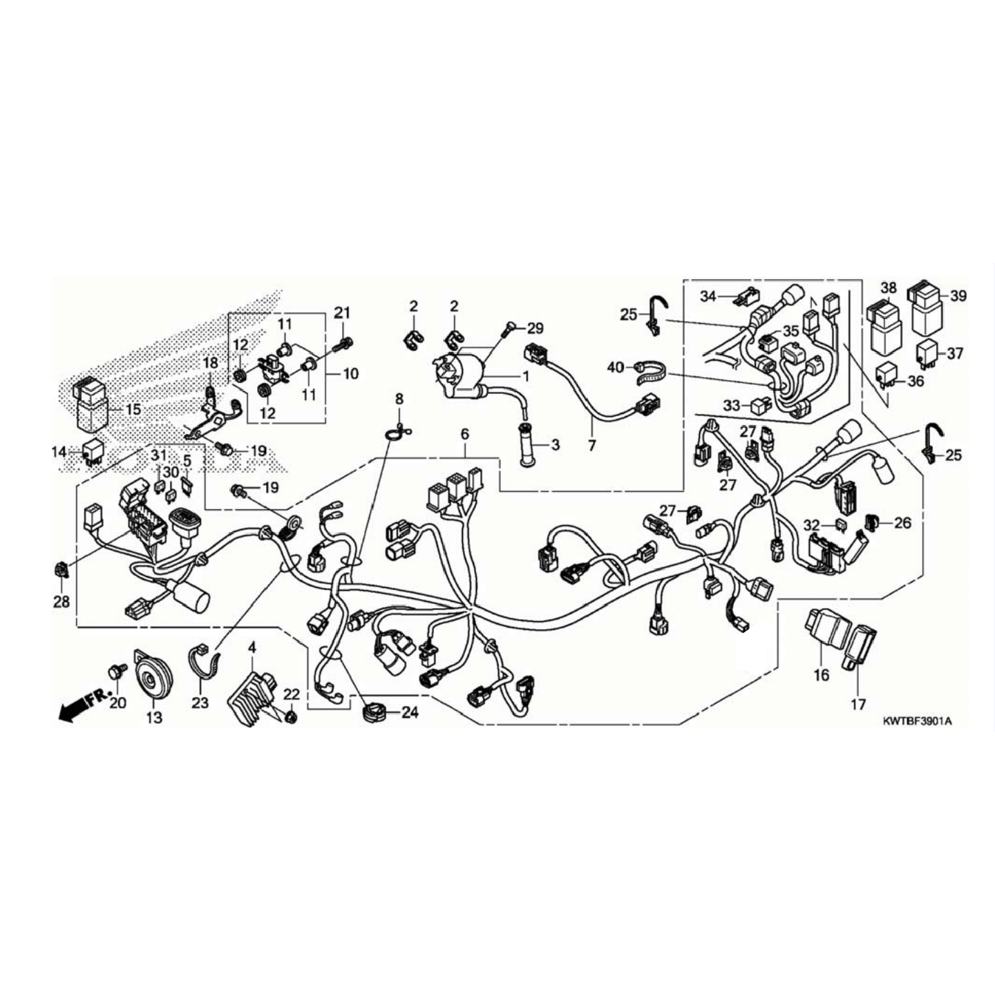 Cableado Eléctrico (XRE300A)