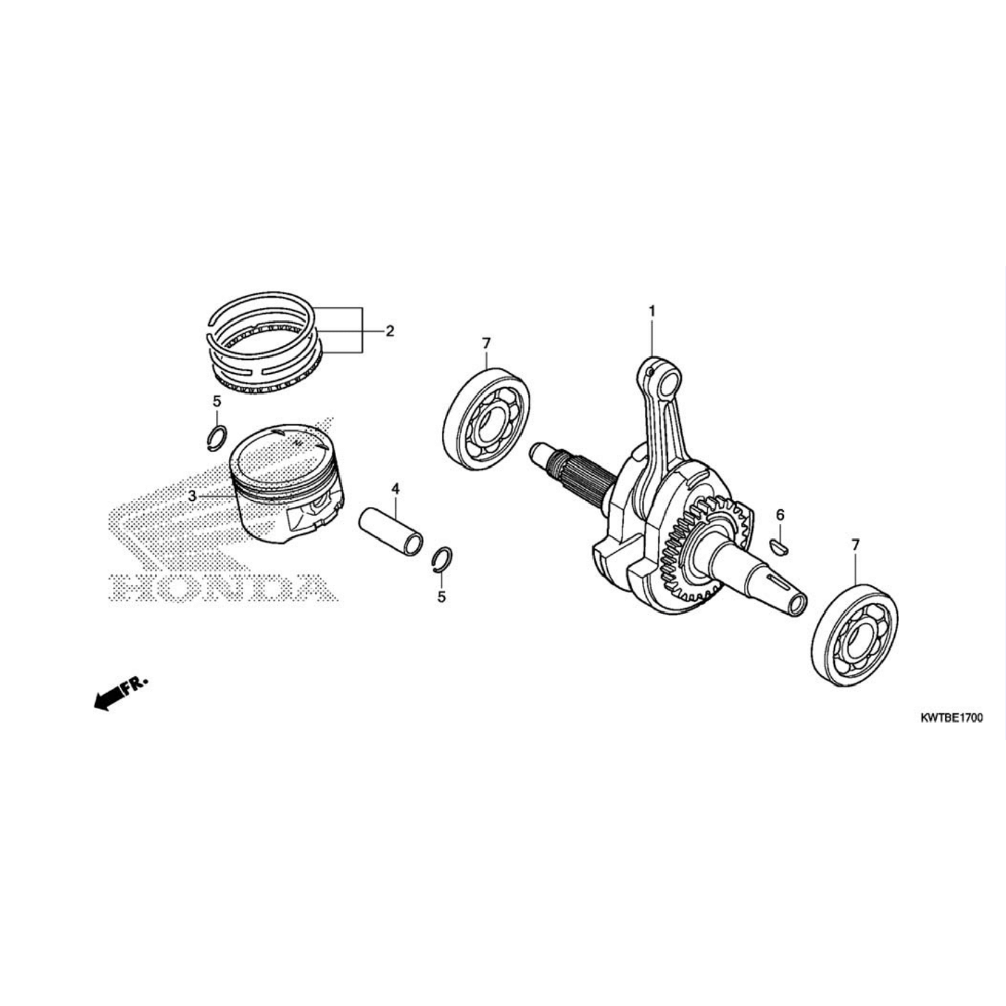 Cigüeñal - Pistón