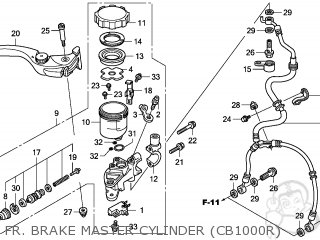 FR. BRAKE MASTER CYLINDER (CB1000R)