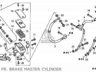 FR. BRAKE MASTER CYLINDER