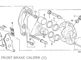 FRONT BRAKE CALIPER (2)