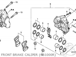 FRONT BRAKE CALIPER (CB1000R)