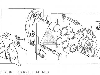FRONT BRAKE CALIPER