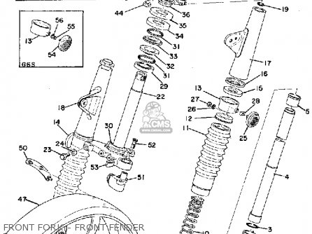 FRONT FORK - FRONT FENDER