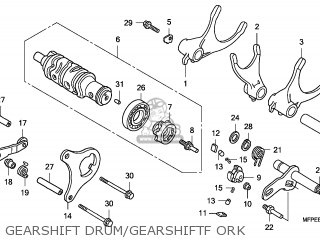 GEARSHIFT DRUM/GEARSHIFTF ORK