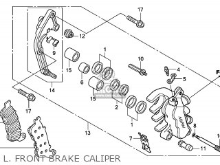 L. FRONT BRAKE CALIPER
