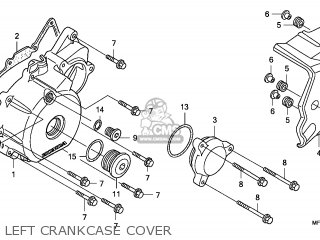 LEFT CRANKCASE COVER