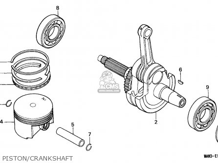 PISTON/CRANKSHAFT