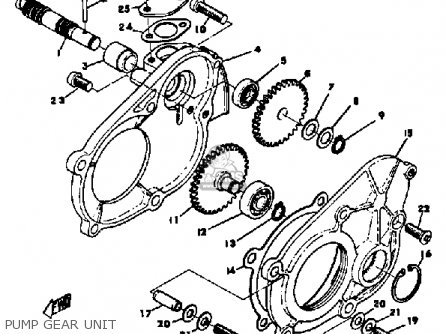 PUMP GEAR UNIT