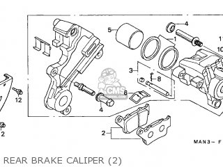 REAR BRAKE CALIPER (2)