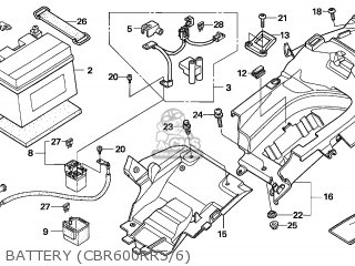 BATTERY (CBR600RR5/6)