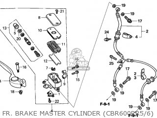FR. BRAKE MASTER CYLINDER (CBR600RR5/6)