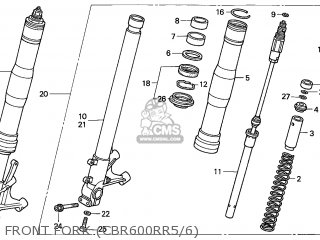 FRONT FORK (CBR600RR5/6)