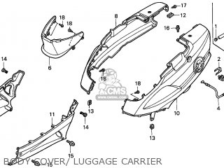 BODY COVER/ LUGGAGE CARRIER