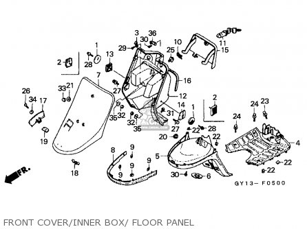 FRONT COVER/INNER BOX/ FLOOR PANEL
