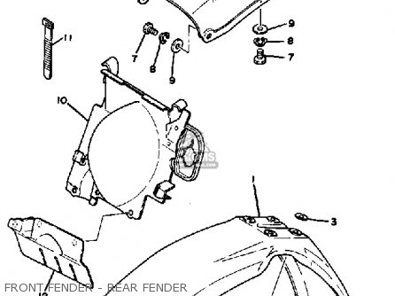 FRONT FENDER - REAR FENDER