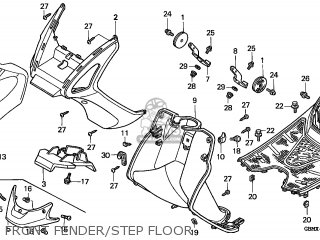 FRONT FENDER/STEP FLOOR