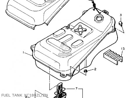 FUEL TANK XC180ZL/ZN