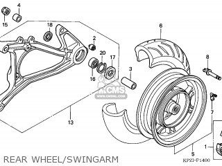 REAR WHEEL/SWINGARM