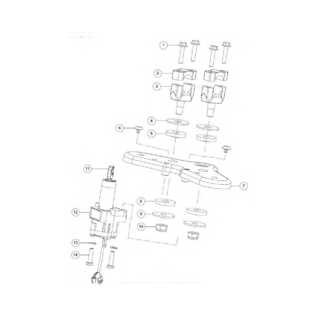 Cabeza Espiga Swiche Encendido
