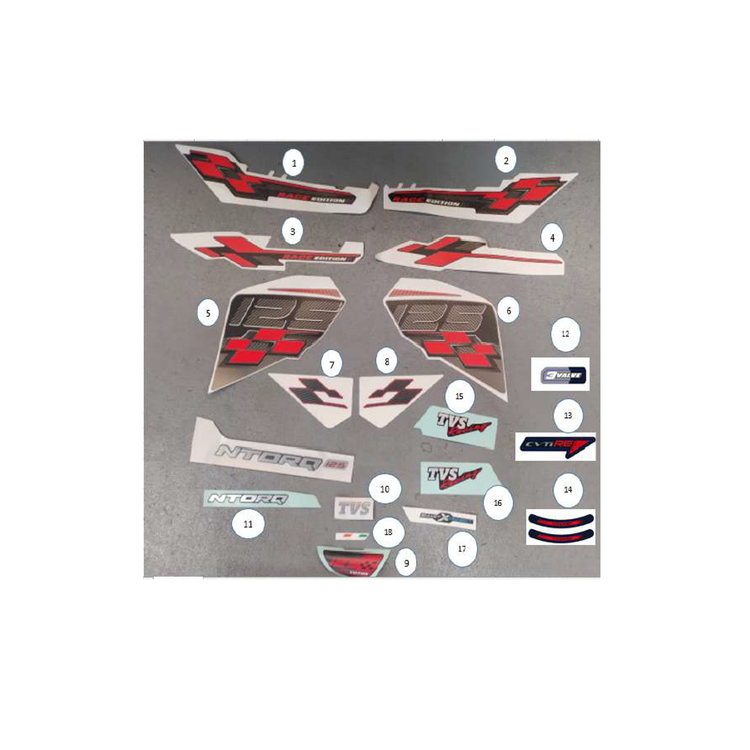 Calcomanias Version Racing E