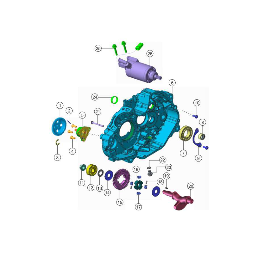 Carcasa Derecha Balanceador