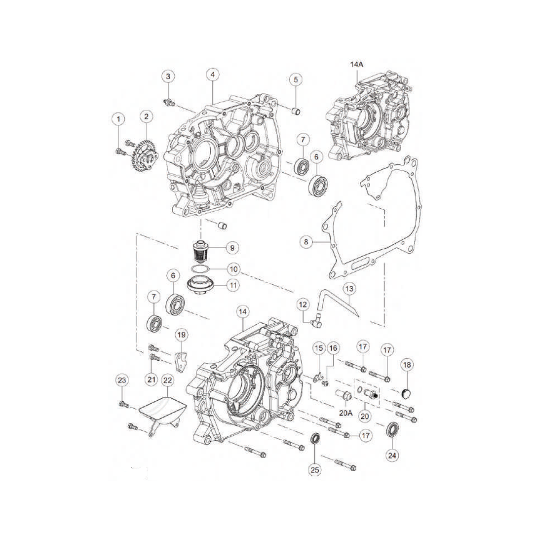 Carcasa Derecha E Izquierda