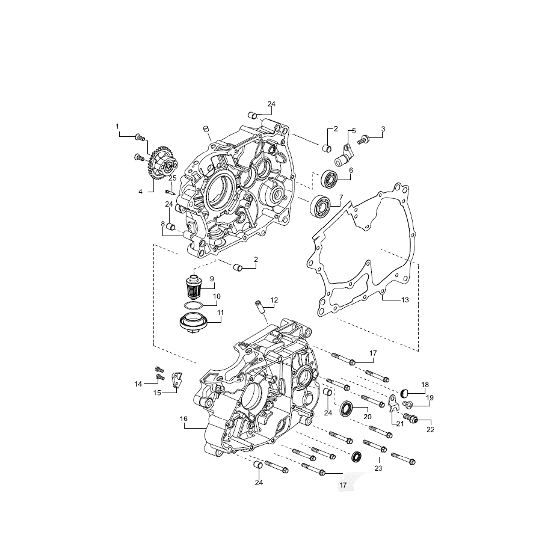 Carcasa Derecha E Izquierda