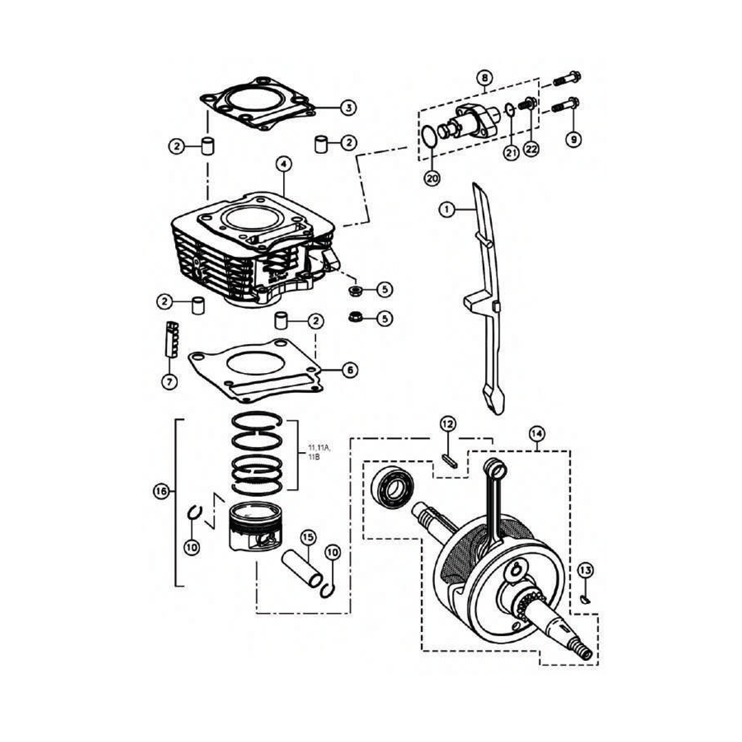 Cilindro Piston Ciguenal