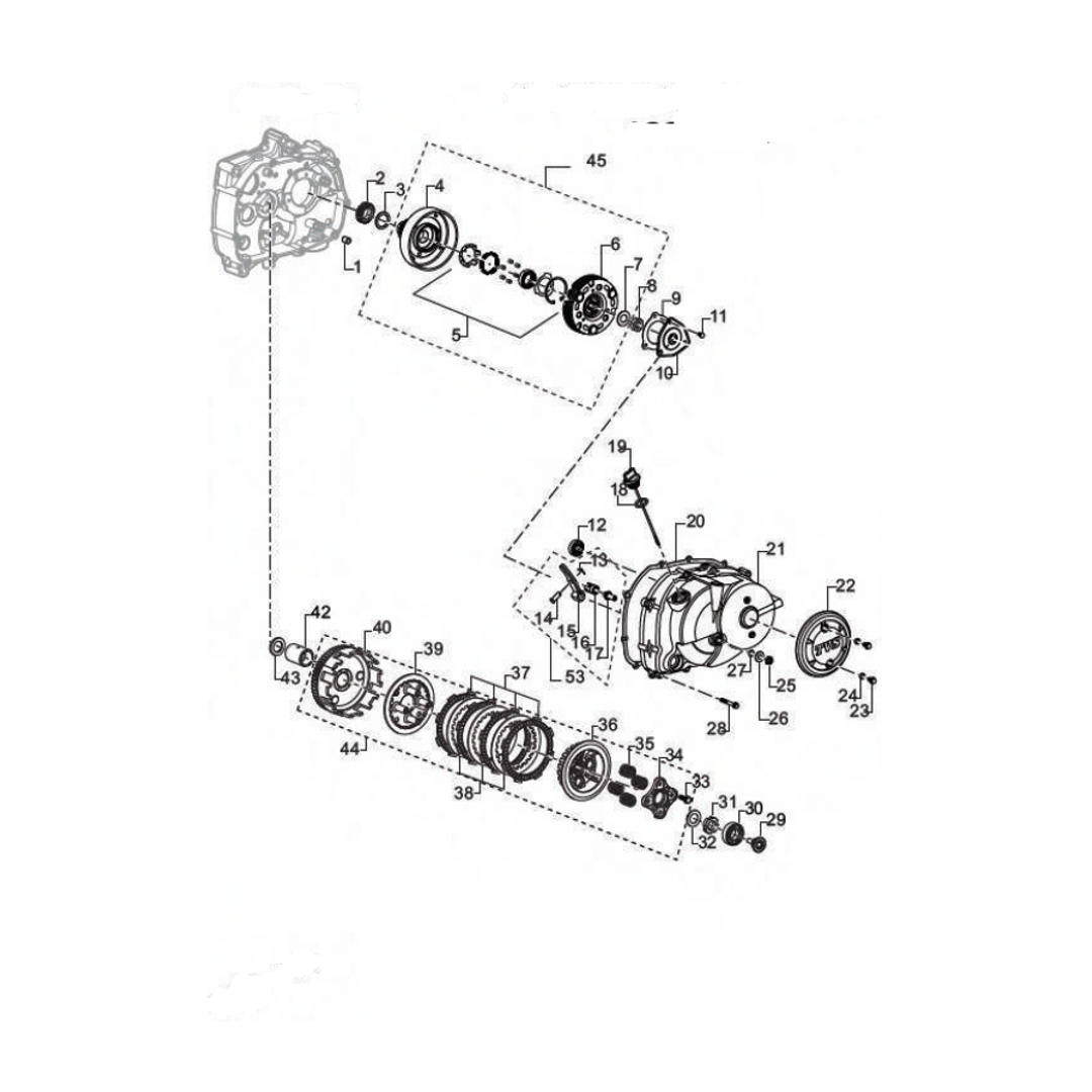 Cubierta Clutch - Clutch