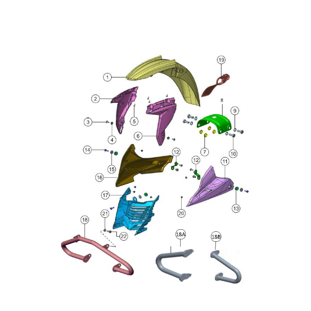 Guardabarro Delantero