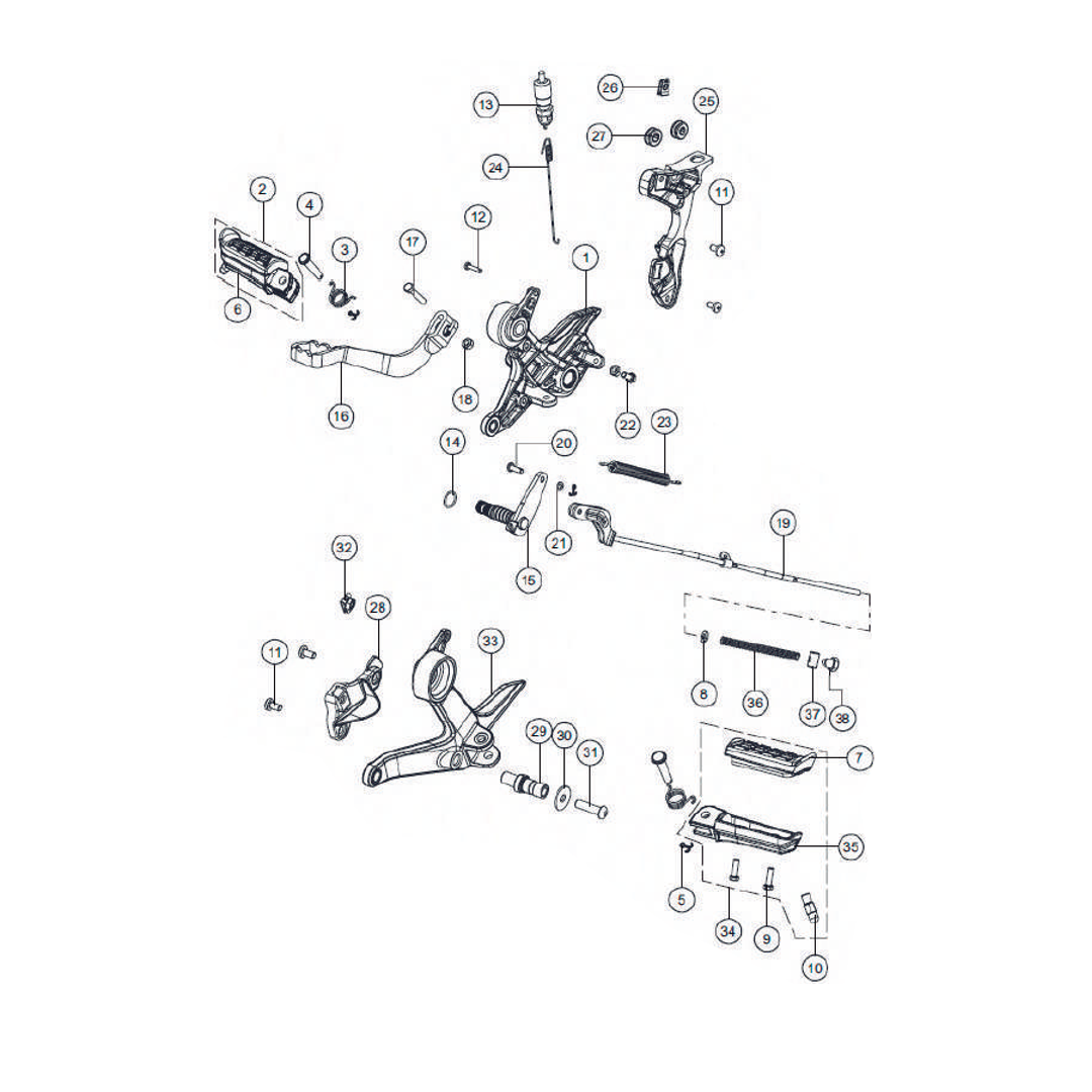 Reposapies Delantero