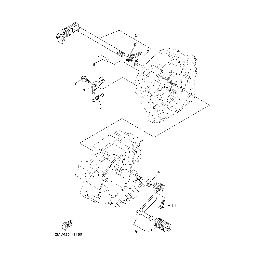 Eje De Cambio & Pedal