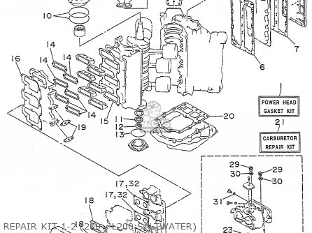 REPAIR KIT 1-2 (200 - L200:SALTWATER)