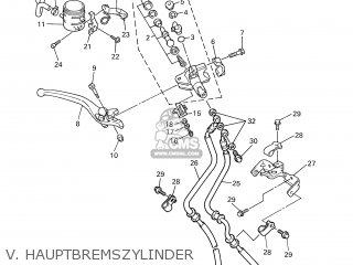 V. HAUPTBREMSZYLINDER