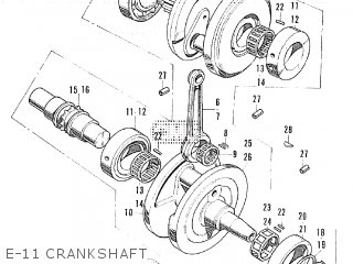 E-11 CRANKSHAFT