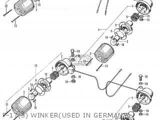 F-17(3) WINKER(USED IN GERMANY)
